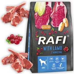 Sucha Karma Dla Psa RAFI Adult z Jagnięciną 3 kg - 1 szt.
