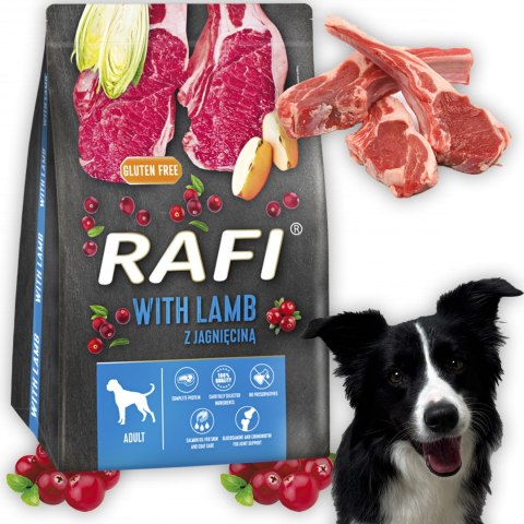 Sucha Karma Dla Psa RAFI Adult z Jagnięciną 3 kg - 1 szt.