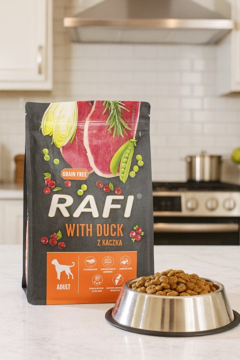 Sucha Karma Dla Psa RAFI Adult z Kaczką 3 kg - 1 szt.