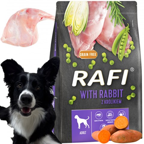 Sucha Karma Dla Psa RAFI Adult z Królikiem 3 kg - 1 szt.