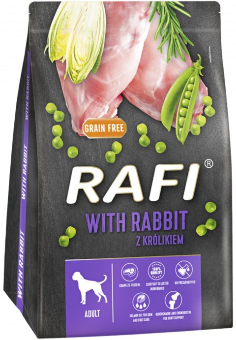 Sucha Karma Dla Psa RAFI Adult z Królikiem 3 kg - 1 szt.