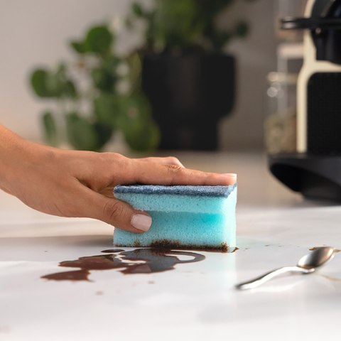 Zmywak profilowany z enzymami Vileda Pro Clean 3 szt.