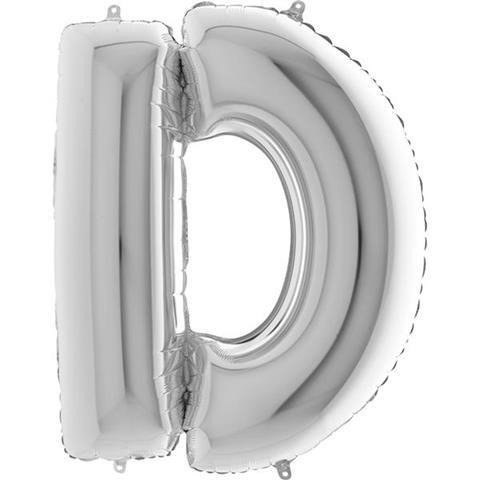 Balon Foliowy Litera 40' D srebrna