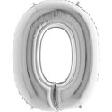 Balon Foliowy Litera 40' O srebrna