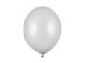 Balony Strong, Metaliczne Srebrne, 30cm, 10 szt.