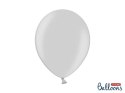 Balony Strong, Metaliczne Srebrne, 30cm, 10 szt.