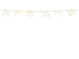 Drewniana girlanda Jemioła, 127cm