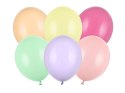 Balony lateksowe Strong, Kolorowe, Pastel Mix, 30 cm, 100 szt.