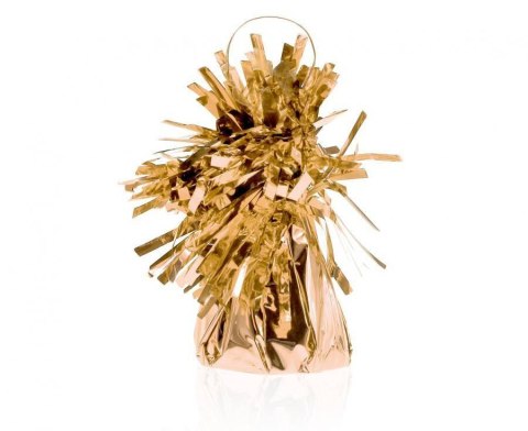 Ciężarek do balonów, foliowy, rose gold 145g.