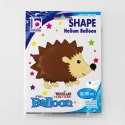 Balon Foliowy Hedgehog Jeż brązowy 76cm