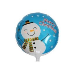 Balon foliowy Bałwan, 45 cm