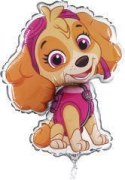 Balon foliowy Skye Psi Patrol mini, na patyk 35 cm