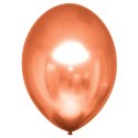 Balony lateksowe Bursztynowe, Decorator Satin Luxe Chrome Amber, 28cm, 50 szt.