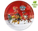 Talerzyki papierowe Psi Patrol 23cm, 8 szt.