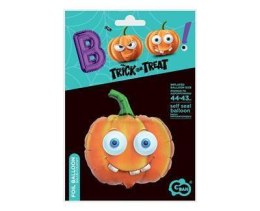 Balon foliowy Dynia, BOO!, 44x43 cm