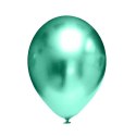 Balony, Zielony, Chrome, 12.5 cm, 100 szt.