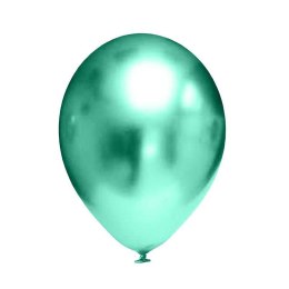 Balony, Zielony, Chrome, 12.5 cm, 100 szt.