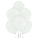 Balony lateksowe B105, Białe Pastel White, 30cm, 100 szt.