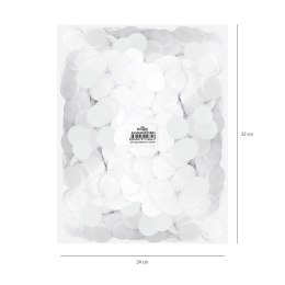 Konfetti papierowe do Balonów - Białe, 500g