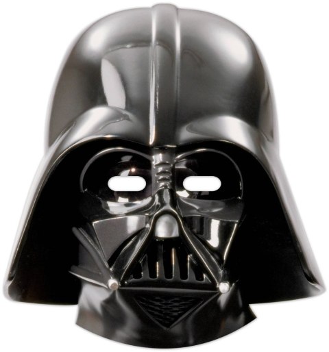 Papierowe maski Star Wars Darth Vader, 6 sztuk