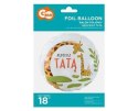 Balon Foliowy okrągły, Będziesz Tatą, 46cm