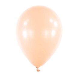 Balony lateksowe Brzoskwiniowe, Decorator Macaron Peach, 28cm, 50 szt.