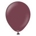 Balony lateksowe Burgundy, bordowy 45cm, 25 szt.
