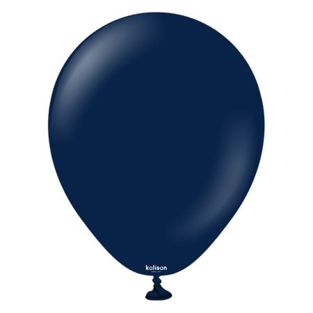 Balony lateksowe Navy, granat 13 cm, 100 szt.