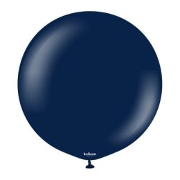 Balony lateksowe Navy, granat 60 cm, 2 szt.