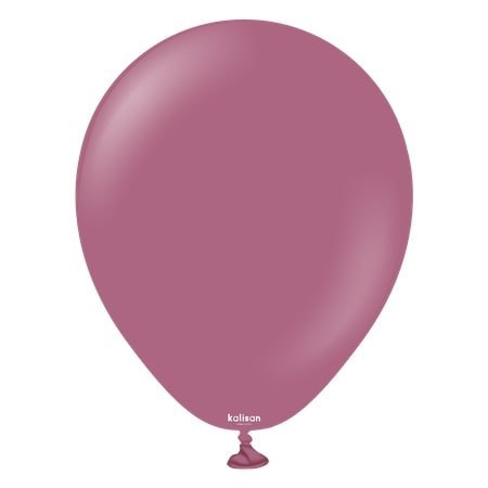 Balony lateksowe Retro Wild Berry, ciemny różowy, 13 cm, 100 szt.