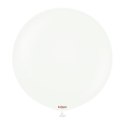 Balony lateksowe White, białe Kalisan 60cm, 2 szt.