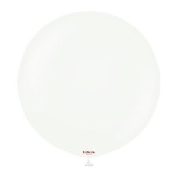 Balony lateksowe White, białe Kalisan 60cm, 2 szt.