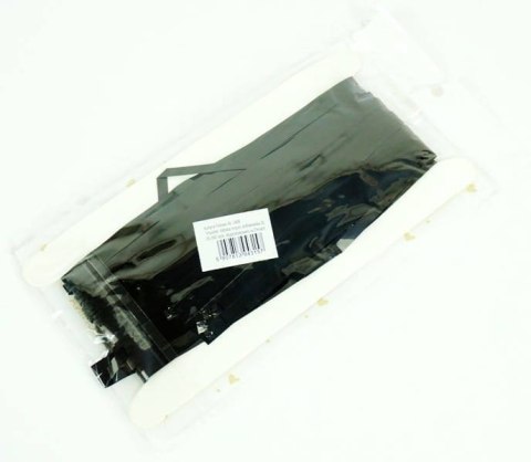 Kurtyna dekoracyjna, czarna, 100 cm x 200 cm