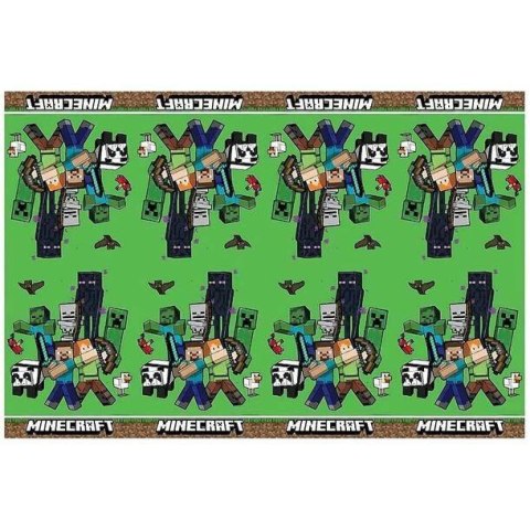 Obrus plastikowy Minecraft 120 x 180 cm