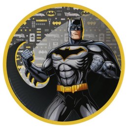 Talerzyki papierowe Batman, 23 cm, 8 szt.