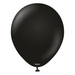 Balony lateksowe Black, czarne Kalisan 45cm, 1 szt.