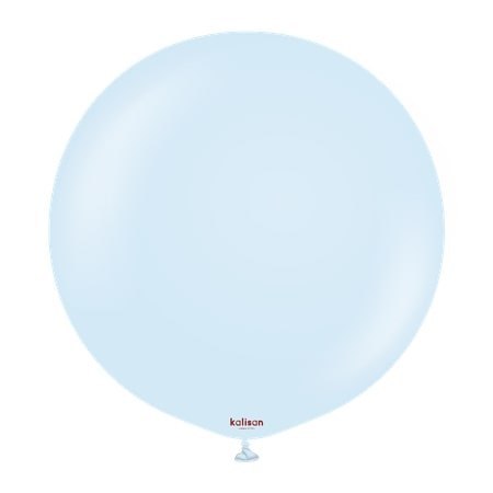 Balony lateksowe Macaron Baby Blue, niebieski, 45 cm, 1 szt.