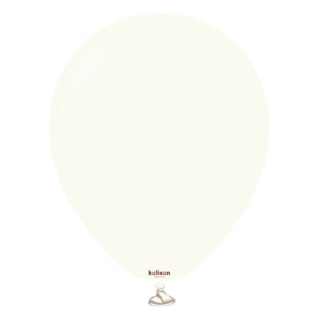 Balony lateksowe Retro White, białe, 13 cm, 100 szt.