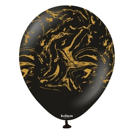 Balony lateksowe Space Nebula, kosmos, czarny, 30 cm, 25 szt.