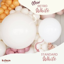 Balony lateksowe White, białe 45cm, 1 szt.