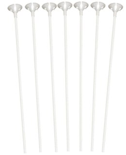 EKO patyczki do balonów, papierowe, 35cm, 100 szt.