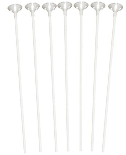 EKO patyczki do balonów, papierowe, 35cm, 100 szt.