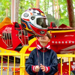 Balon Foliowy Kask na Motor Formuła Racing 56 cm