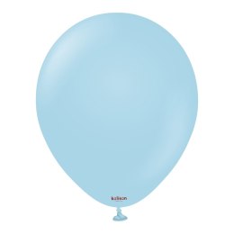 Balony Kalisan Macaron Blue, niebieski, 30cm, 100 szt.