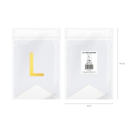 Baner DIY 16x12 cm - literka L