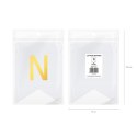 Baner DIY 16x12 cm - literka N