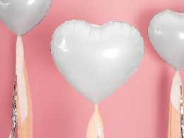 Balon foliowy Serce, biały, 61cm