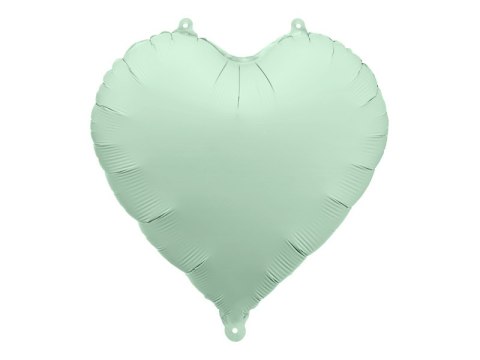 Balon foliowy Serce, zieleń, 45 cm