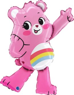 Balon foliowy Troskliwy miś różowy, Care Bears, 75 cm