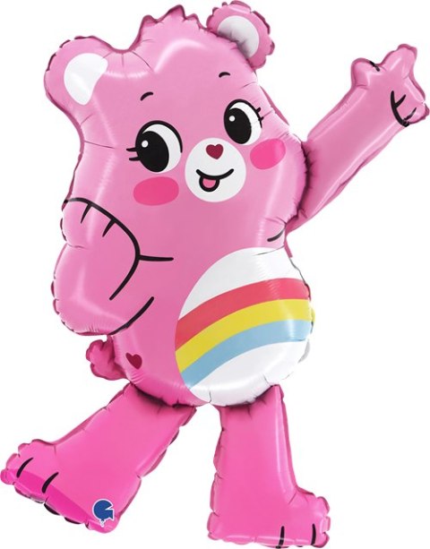 Balon foliowy Troskliwy miś różowy, Care Bears, 75 cm